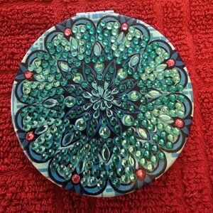 Diamond Painting Mirror Compact